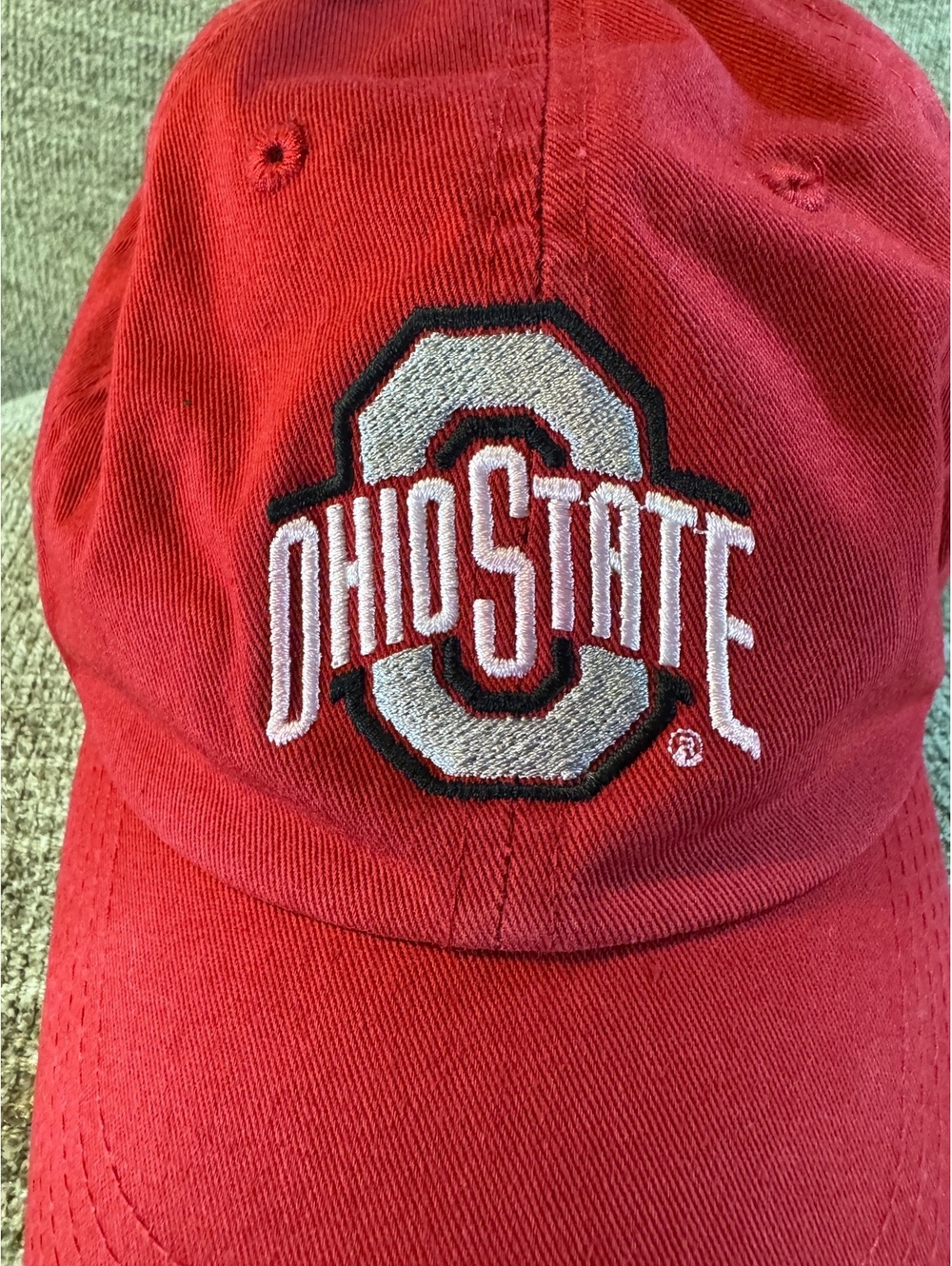 Official Ohio State Buckeyes Red adjustable OSFA - Picture 9 of 10